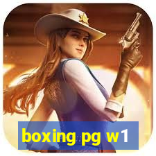 boxing pg w1